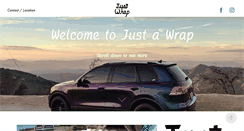 Desktop Screenshot of justawrap.com
